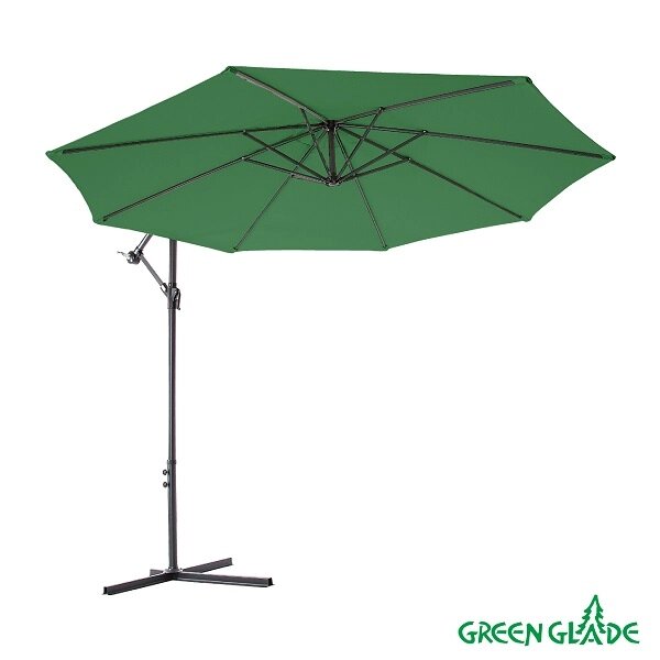 Зонт садовый Green Glade 8004 (зеленый) от компании Интернет-магазин «Sport-Center » - фото 1