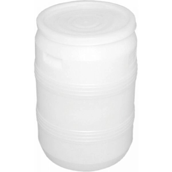 Бочка пластиковая 50л белая от компании Iнтэрнэт-крама - фото 1