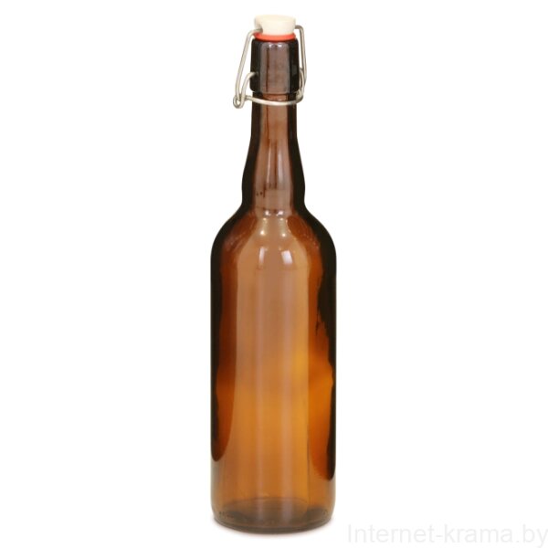 Бутылка 0,75л с бугельной пробкой от компании Iнтэрнэт-крама - фото 1
