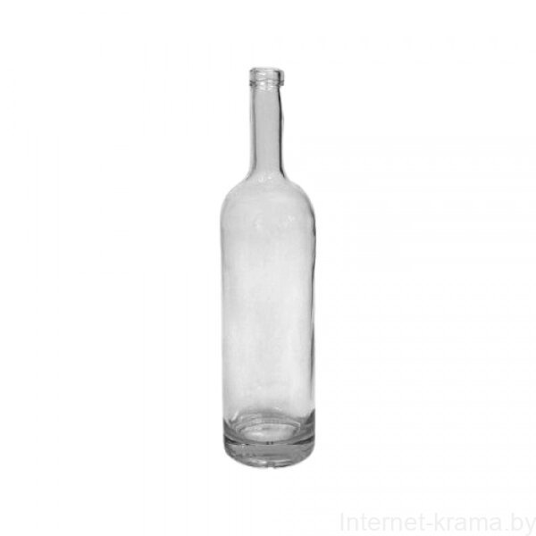 Бутылка Винная Бордо оливковая 1000 мл. от компании Iнтэрнэт-крама - фото 1