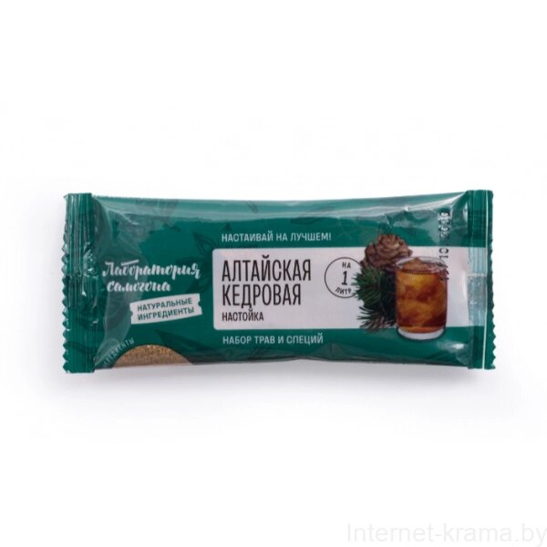 Набор для настаивания Алтайская кедровая настойка, саше-пакет от компании Iнтэрнэт-крама - фото 1