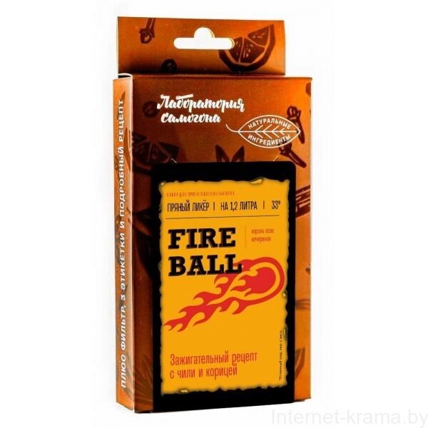 Набор для настаивания Fire Ball ликер, 12г от компании Iнтэрнэт-крама - фото 1