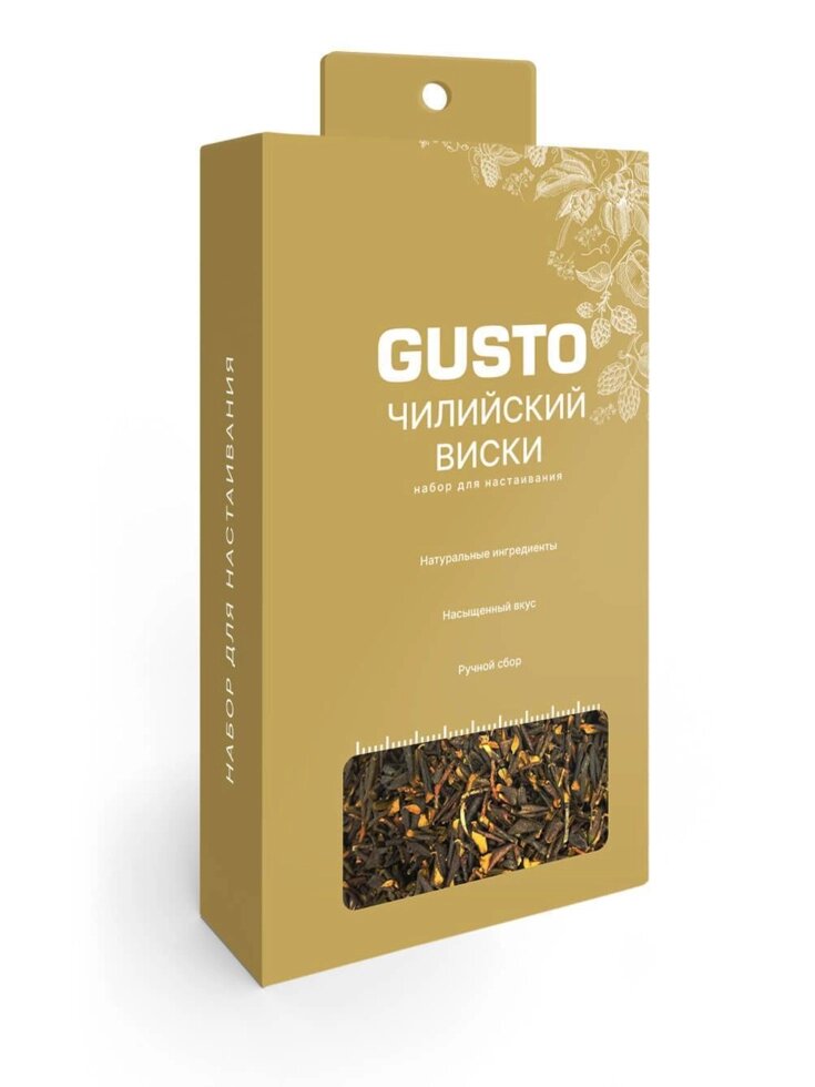 Набор для настаивания GUSTO Чилийский Виски 15гр от компании Iнтэрнэт-крама - фото 1