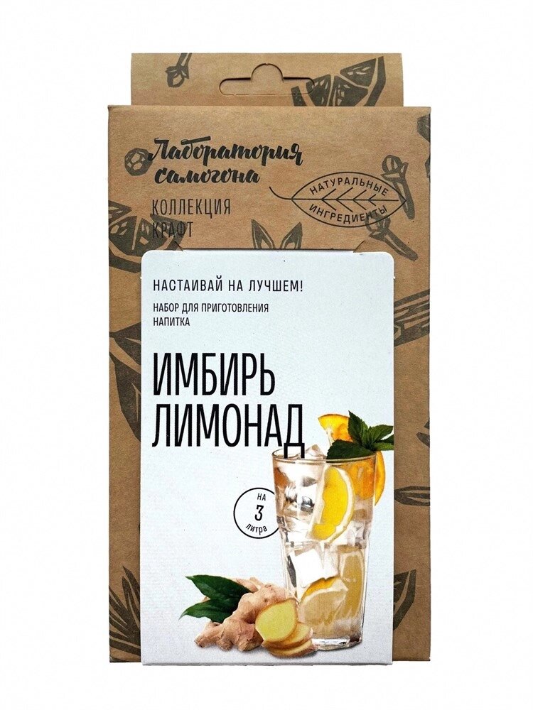 Набор для приготовления Имбирь лимонад  52 гр от компании Iнтэрнэт-крама - фото 1