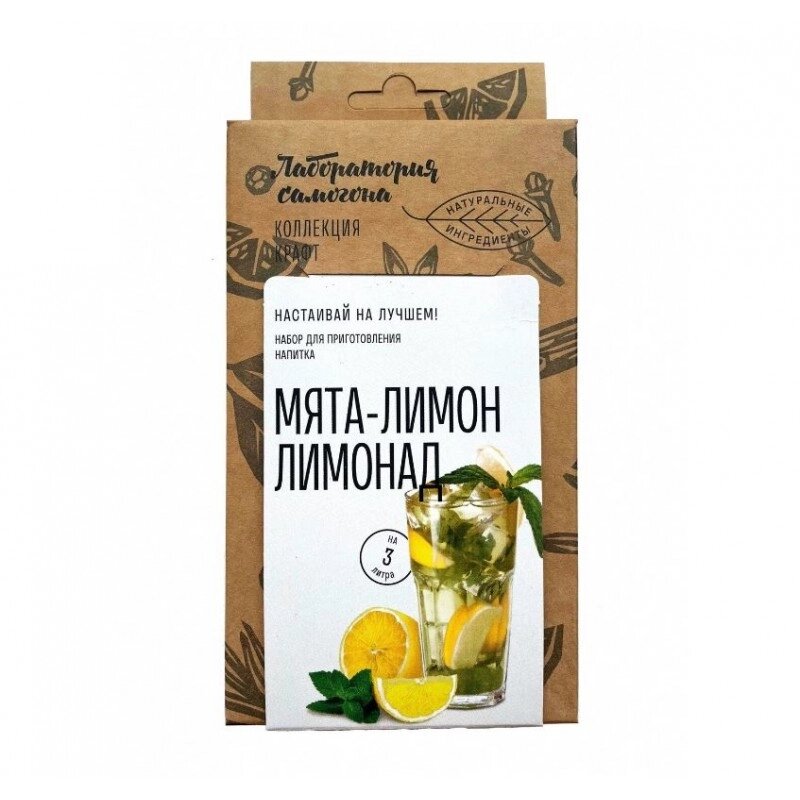 Набор для приготовления Мята-лимон лимонад  35 гр от компании Iнтэрнэт-крама - фото 1