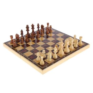 Набор 3в1 Шахматы-нарды-шашки Классические