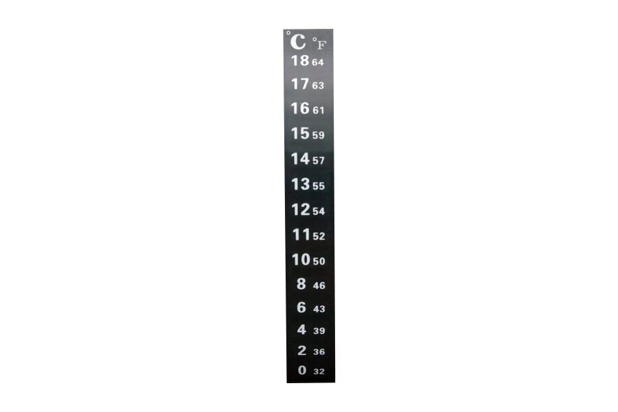 Термометр жидкокристалический (018 °C) - гарантия