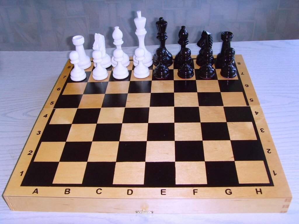 Шахматы гроссмейстерские шелкография арт. 15с2412 от компании Iнтэрнэт-крама - фото 1