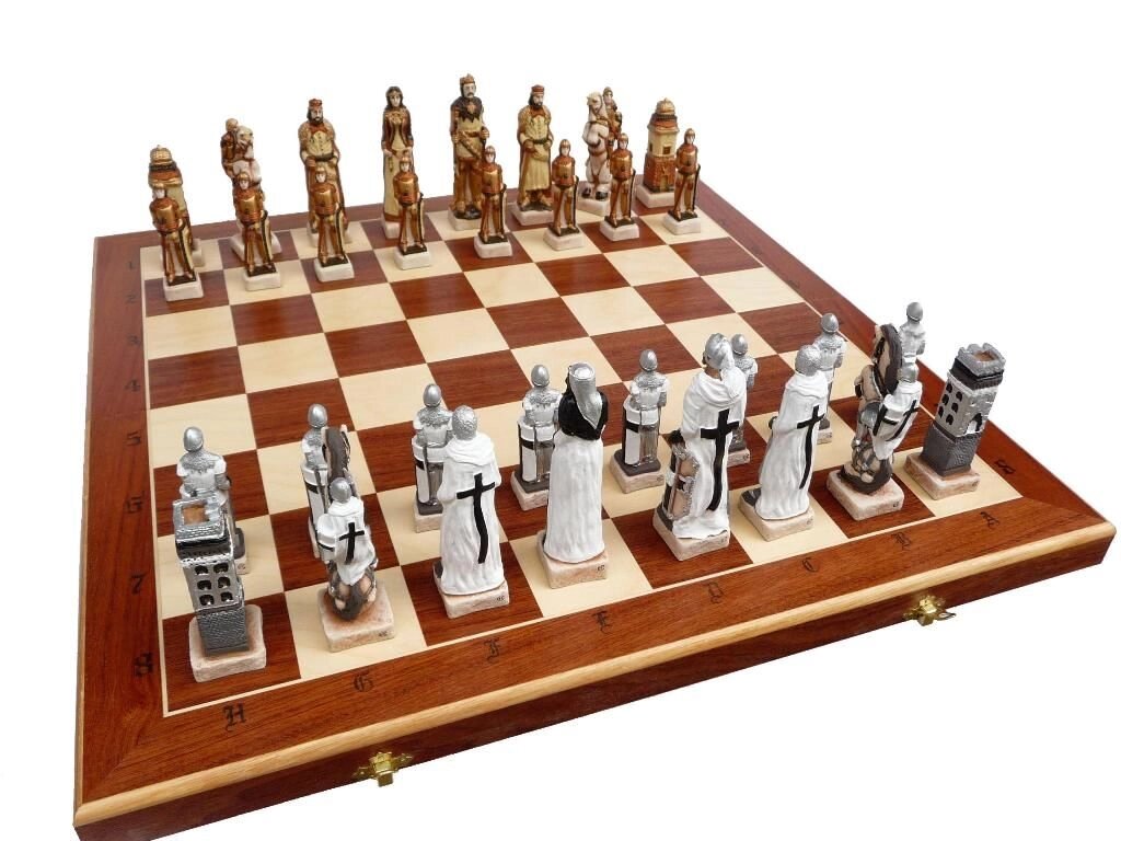 Шахматы ручной работы арт.160 Грюнвалд от компании Iнтэрнэт-крама - фото 1