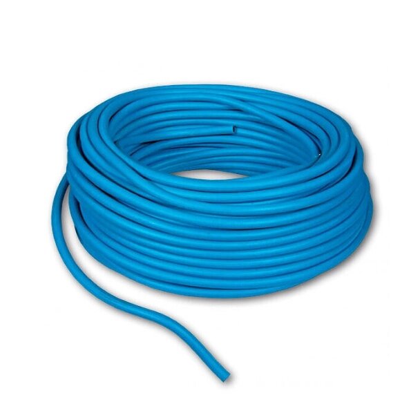Шланг резиновый 6,3х3,5мм армированный 20 бар для кислорода синий 50м от компании Iнтэрнэт-крама - фото 1