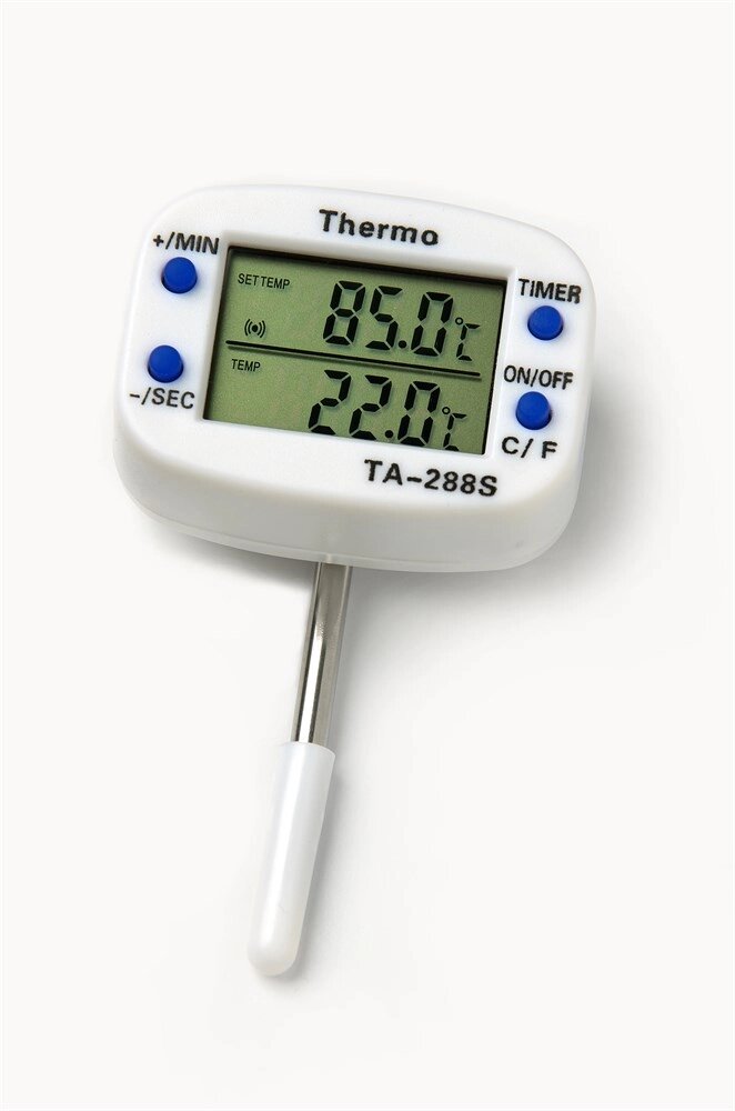 Термометр электронный ТА-288S с таймером и звуковым сигналом от компании Iнтэрнэт-крама - фото 1