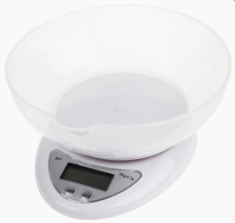 Весы с чашей 5 кг * 1г от компании Iнтэрнэт-крама - фото 1