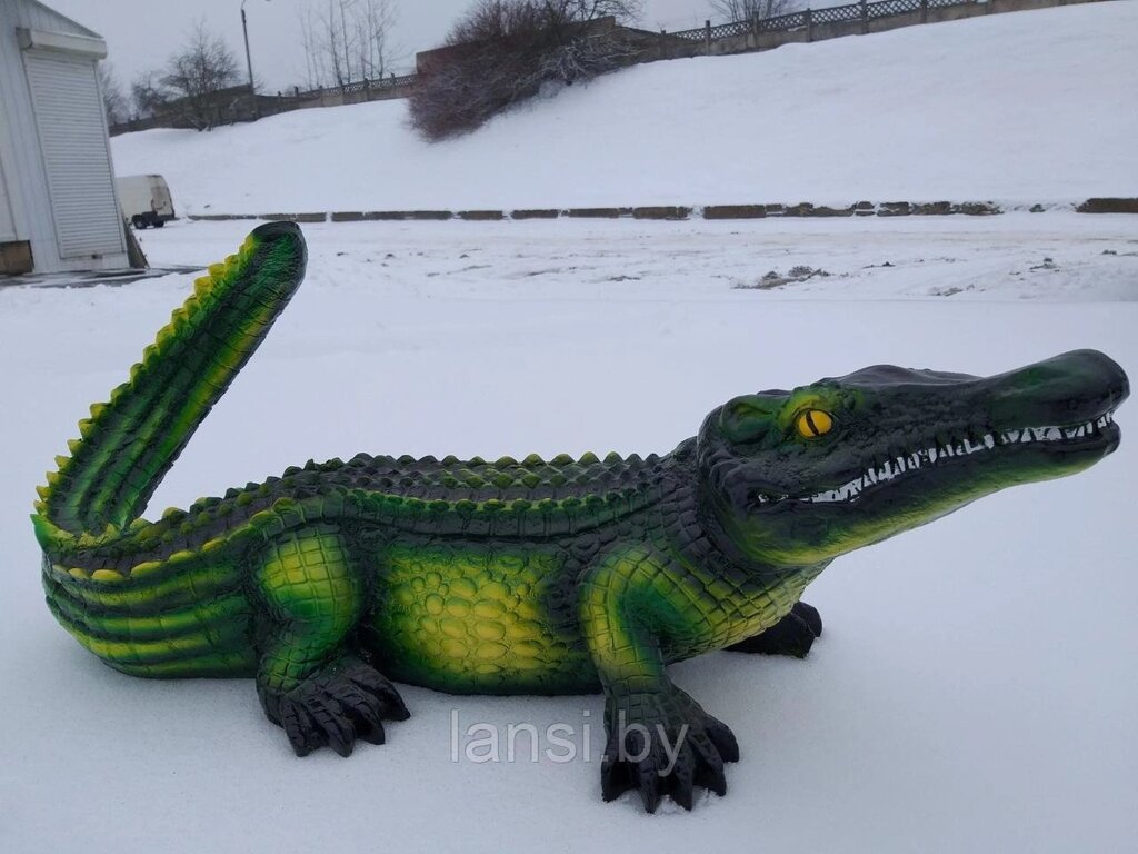 Фигурка "Крокодил большой  " Длинна 98см от компании ООО «Ланси» - фото 1