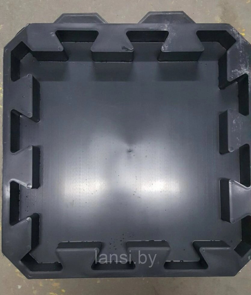 Форма для производства плитки из резиновой крошки ПАЗЛ от компании ООО «Ланси» - фото 1