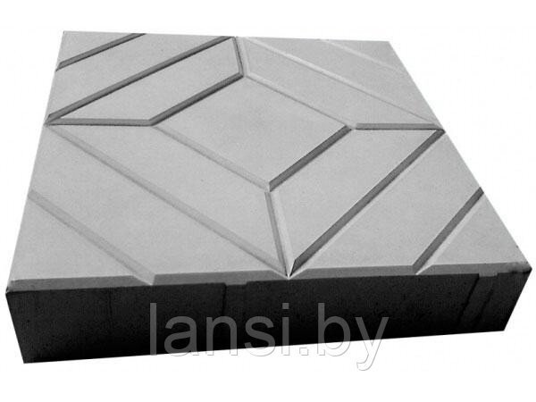 Плитка "Ромб" (на Латвийском цементе) от компании ООО «Ланси» - фото 1