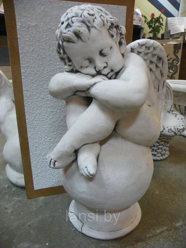 Скульптура "Ангел на шаре Б" от компании ООО «Ланси» - фото 1