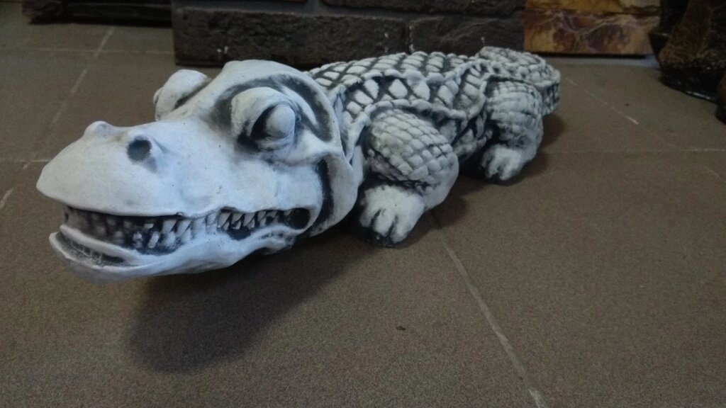 Скульптура " Крокодил " от компании ООО «Ланси» - фото 1