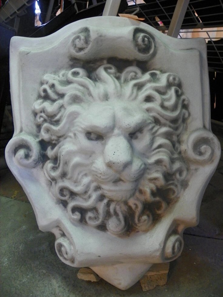 Скульптура " Маска льва2" от компании ООО «Ланси» - фото 1