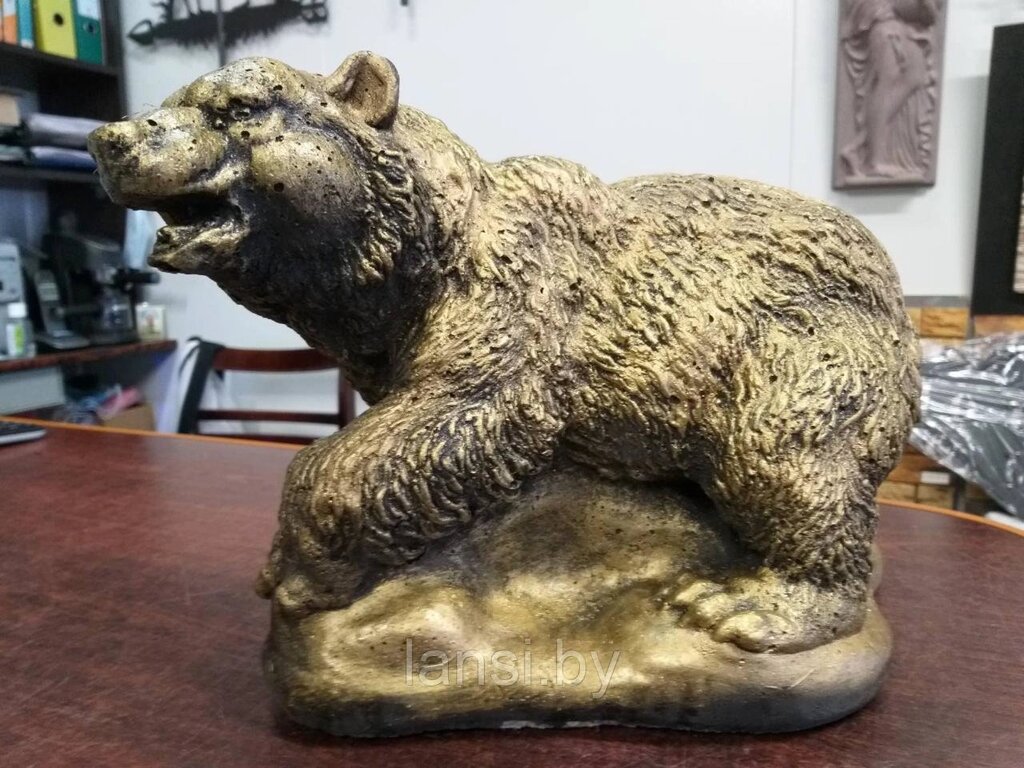 Скульптура " Статуэтка Медведь  " от компании ООО «Ланси» - фото 1