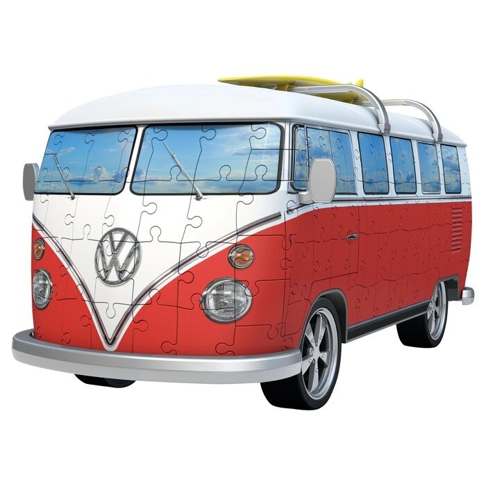 3D-пазл Ravensburger "VW Bus T1", 162 элемента от компании Интернет-гипермаркет «MALL24» - фото 1