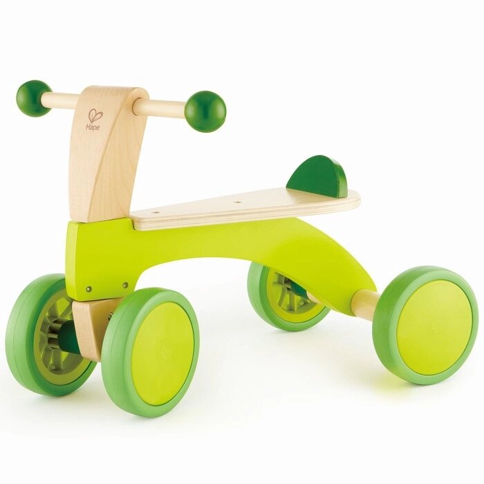 4-х колесный скутер - каталка для детей "Ралли", зелёный от компании Интернет-гипермаркет «MALL24» - фото 1