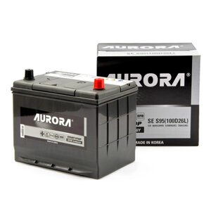 Аккумулятор AURORA JIS EFB S95, 68 Ah, 730 A, 257x172x220, обратная полярность