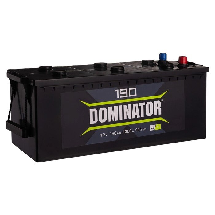 Аккумулятор Dominator 190 А/ч, 1300 А, 513х223х223, обратная полярность от компании Интернет-гипермаркет «MALL24» - фото 1