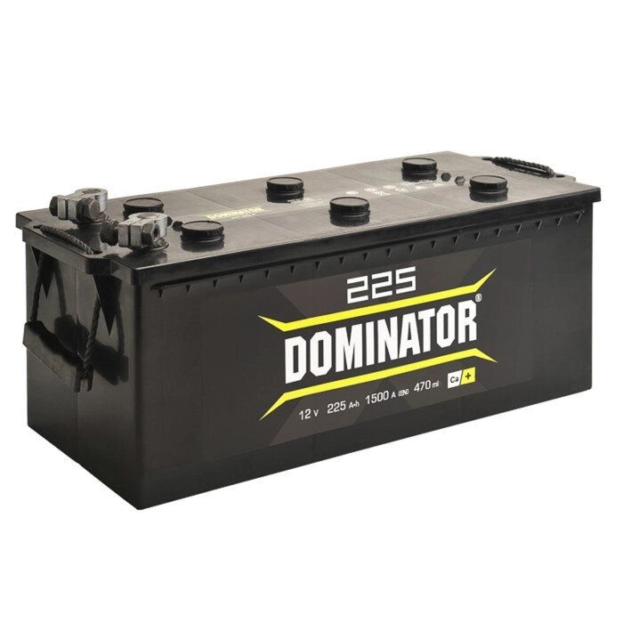 Аккумулятор Dominator 225 А/ч, 1500 А, 518х274х237, обратная полярность от компании Интернет-гипермаркет «MALL24» - фото 1