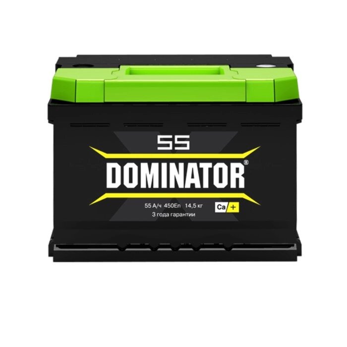 Аккумулятор Dominator 62 А/ч, 620 А, 242х175х190, обратная полярность от компании Интернет-гипермаркет «MALL24» - фото 1