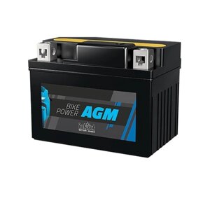 Аккумулятор intAct IA YT12B-BS, AGM, 12В, 10Ач, пуск ток 130 А, прямая (