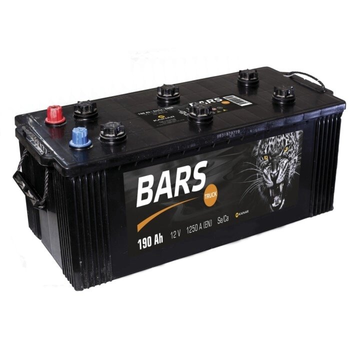 Аккумуляторная батарея BARS 190 Ач 6СТ-190.3 L (конус), обратная полярность от компании Интернет-гипермаркет «MALL24» - фото 1