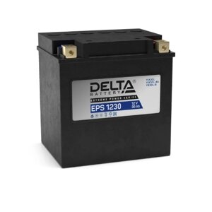 Аккумуляторная батарея delta EPS 1230(YTX30HL-BS, YTX30L-B, YTX30L)12V, 30 ач обратная (