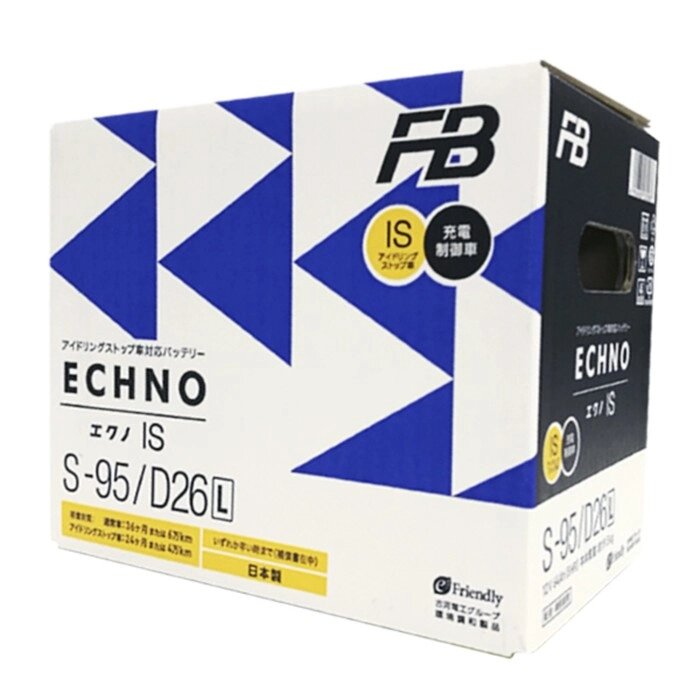 Аккумуляторная батарея FB ECHNO IS 64 Ач EFB (S-95/D26L), обратная полярность от компании Интернет-гипермаркет «MALL24» - фото 1