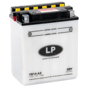 Аккумуляторная батарея Landport YB14-A2, 12В, 14 Ач, прямая (