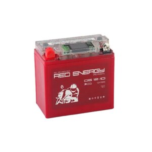 Аккумуляторная батарея Red Energy DS 12-10(YB9A-A, YB9-B, 12N9-4B-1)12V, 10Ач прямая (