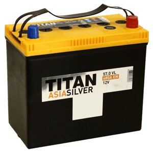 Аккумуляторная батарея Titan Asia Silver 57 Ач, обратная полярность