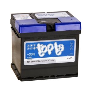 Аккумуляторная батарея Topla 55 Ач TOP TT 55.0 (Куб), обратная полярность