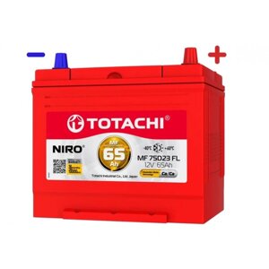 Аккумуляторная батарея Totachi CMF 75D23 65 L