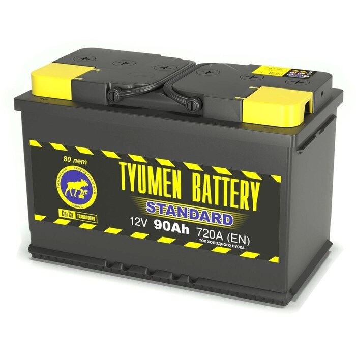 Аккумуляторная батарея Тюмень 90 Ач 6СТ-90L, Standard от компании Интернет-гипермаркет «MALL24» - фото 1