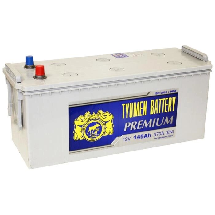 Аккумуляторная батарея TYUMEN BATTERY 145 Ач 6СТ-145LA Premium, прямая полярность от компании Интернет-гипермаркет «MALL24» - фото 1