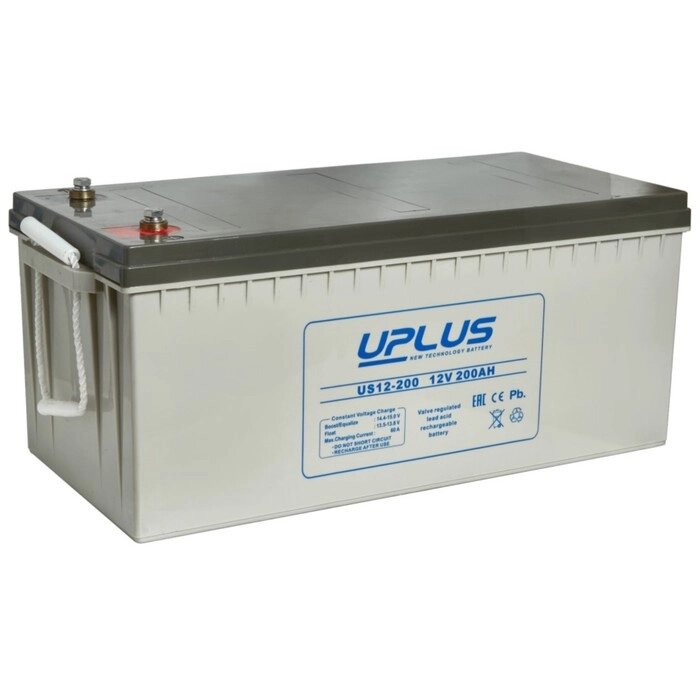 Аккумуляторная батарея UPLUS (Leoch) 200 Ач 12 Вольт US 12-200 от компании Интернет-гипермаркет «MALL24» - фото 1