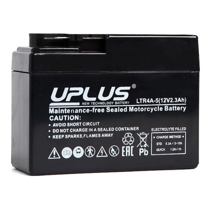 Аккумуляторная батарея UPLUS SuperStart 2.3 Ач LTR4A-5 (CT 12026, YTR4A-BS), обратная полярность   7 от компании Интернет-гипермаркет «MALL24» - фото 1