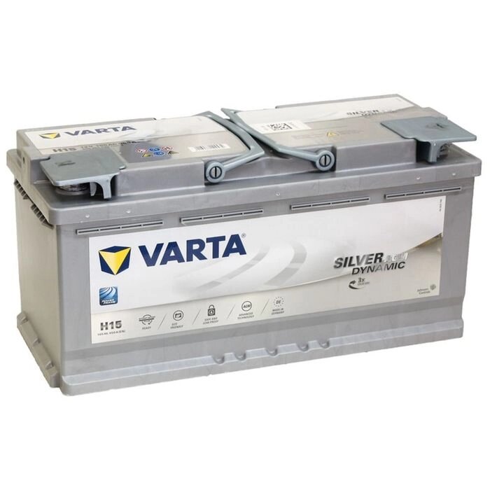 Аккумуляторная батарея Varta 105 Ач, обратная полярность Silver Dynamic AGM 605 901 095 от компании Интернет-гипермаркет «MALL24» - фото 1