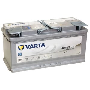 Аккумуляторная батарея Varta 105 Ач, обратная полярность Silver Dynamic AGM 605 901 095
