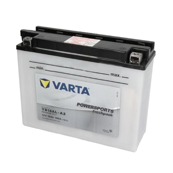 Аккумуляторная батарея Varta 16 Ач Moto 516 016 012 (YB16AL-A2) от компании Интернет-гипермаркет «MALL24» - фото 1