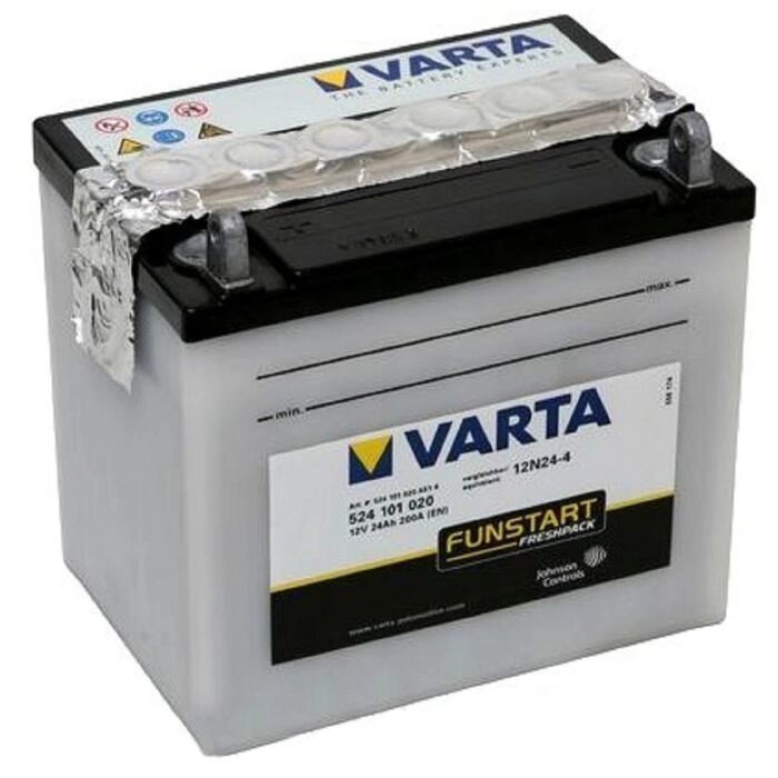 Аккумуляторная батарея Varta 24 Ач Moto 524 101 020 (12N24-4) от компании Интернет-гипермаркет «MALL24» - фото 1