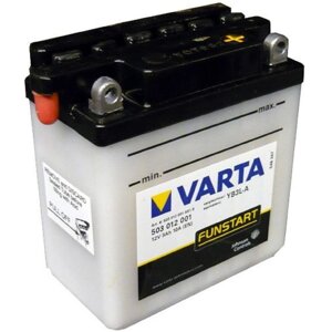 Аккумуляторная батарея Varta 3 Ач Moto 503 012 001 (YB3L-A)