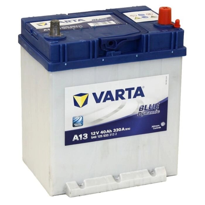 Аккумуляторная батарея Varta 40 Ач, обратная полярность т/кл Blue Dynamic 540 125 033 от компании Интернет-гипермаркет «MALL24» - фото 1