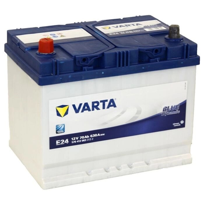 Аккумуляторная батарея Varta 70 Ач Blue Dynamic 570 413 063 от компании Интернет-гипермаркет «MALL24» - фото 1