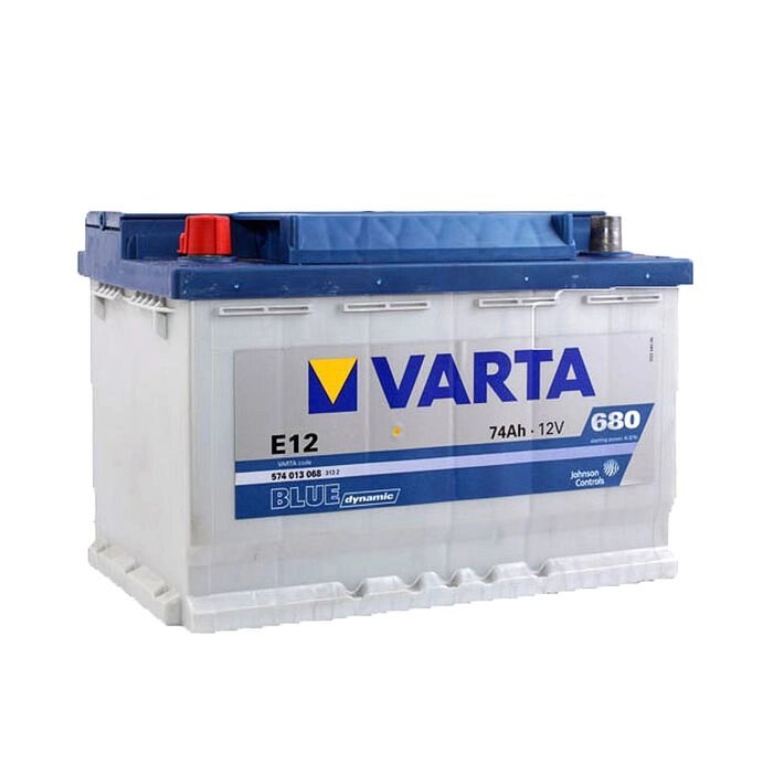 Аккумуляторная батарея Varta 74 Ач Blue Dynamic 574 013 068, прямая полярность от компании Интернет-гипермаркет «MALL24» - фото 1